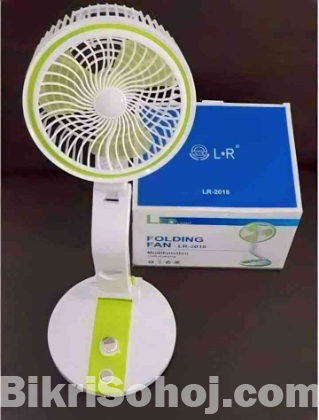 Rechargeable folding fan with LED light ? ফ্যান